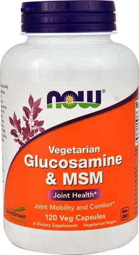 NOW Glucosamine & MSM -- 120 Veg Caps