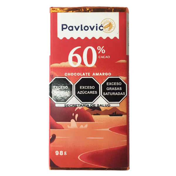 CHOCOLATE OSCURO CON FRUTOS SECOS 60% CACAO