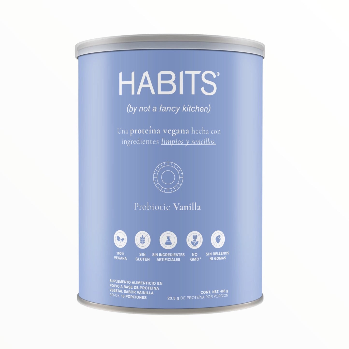 HABITS Proteina Vainilla 488g