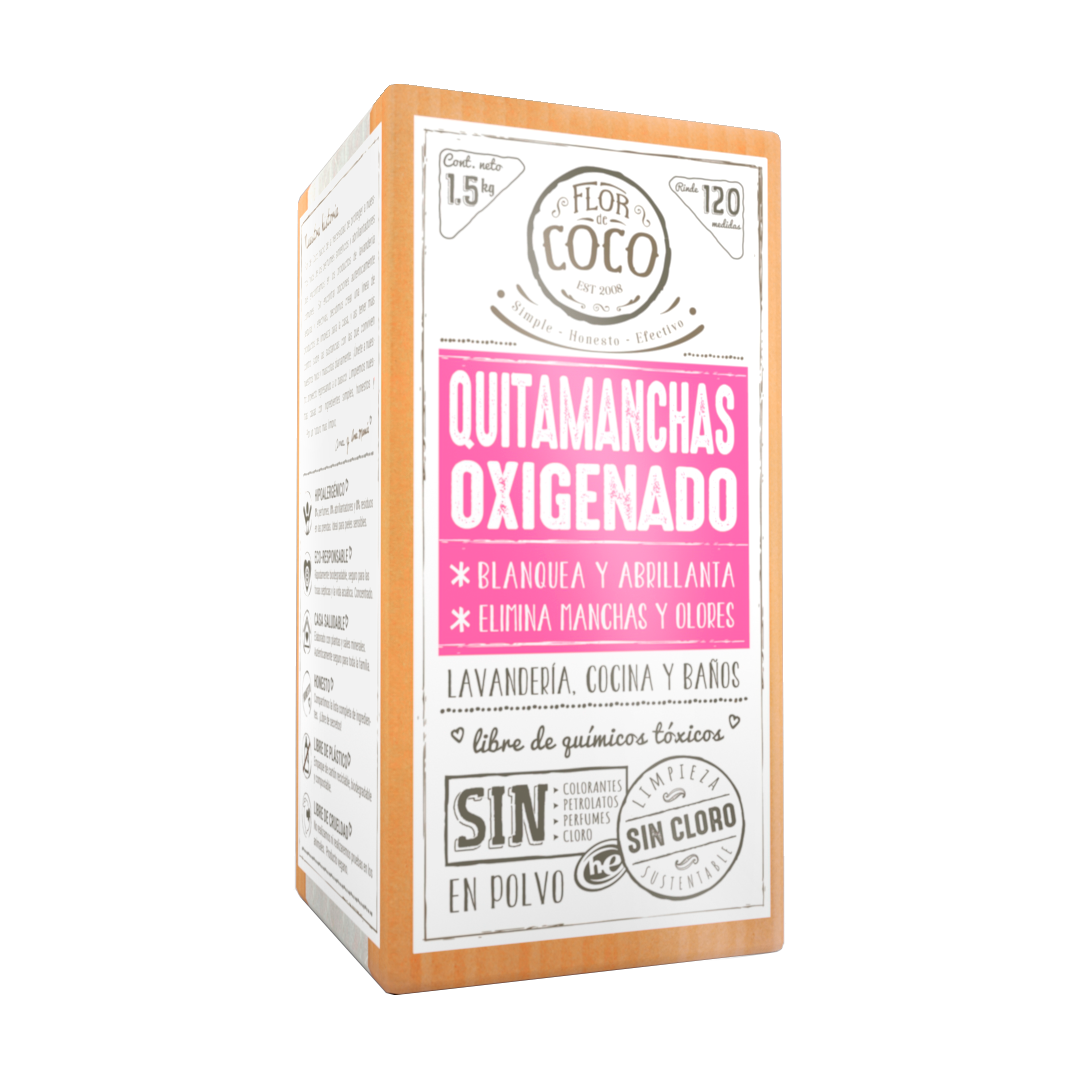 Quitamanchas oxigenado FLOR DE COCO