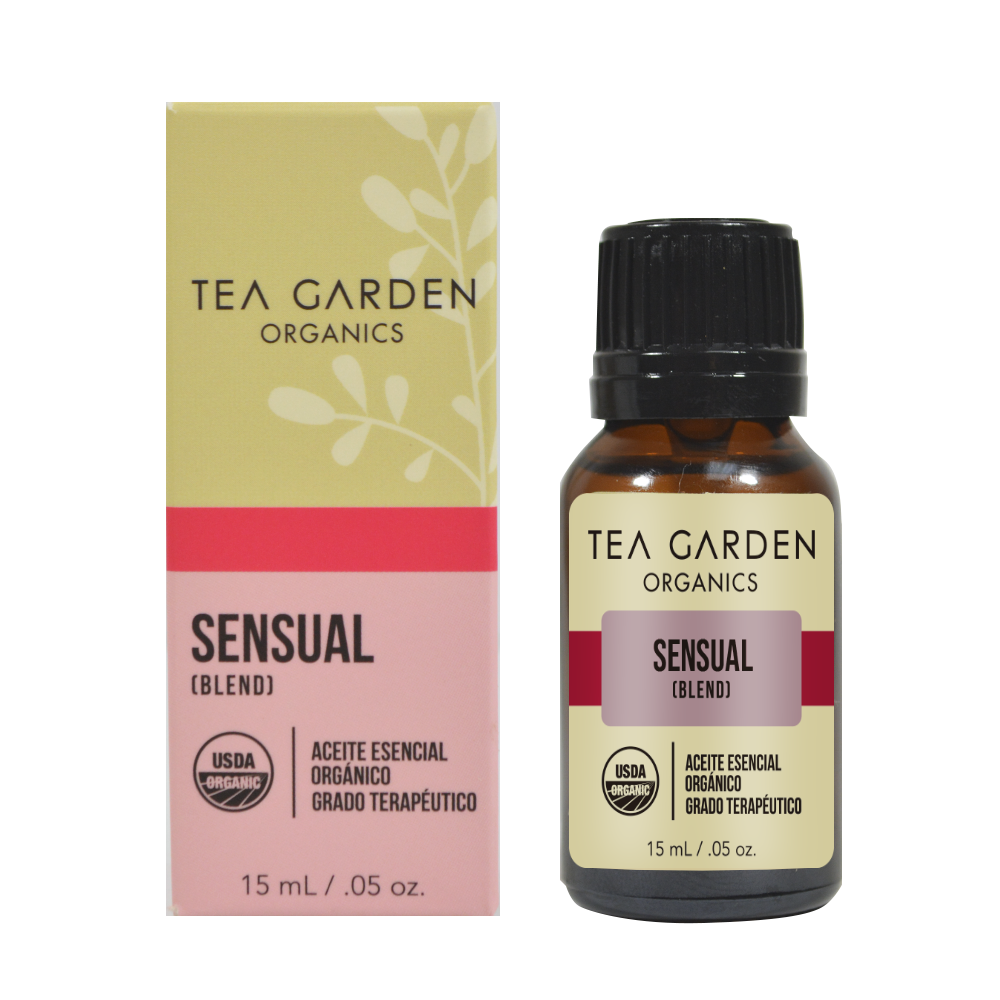 Aceite esencial orgánico sensual 15 ml TEA GARDEN