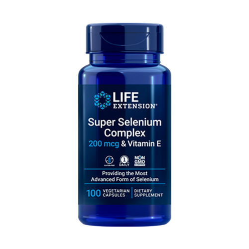 Super Selenium Complex 200 mcg & Vitamin E 100 cap LIFE EXTENSION
