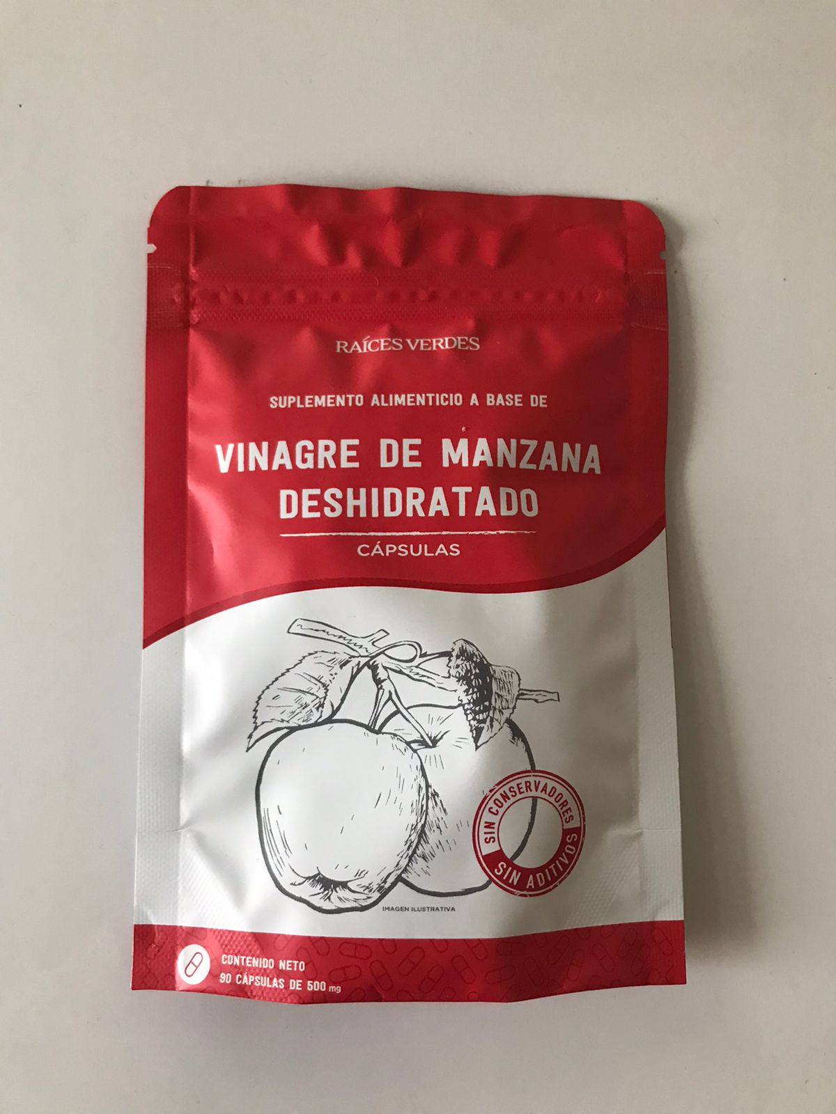 Suplemento alimenticio a base de 500 mg 90 caps