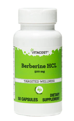 VITACOST Berberina HCL 500mg / 50 Capsulas