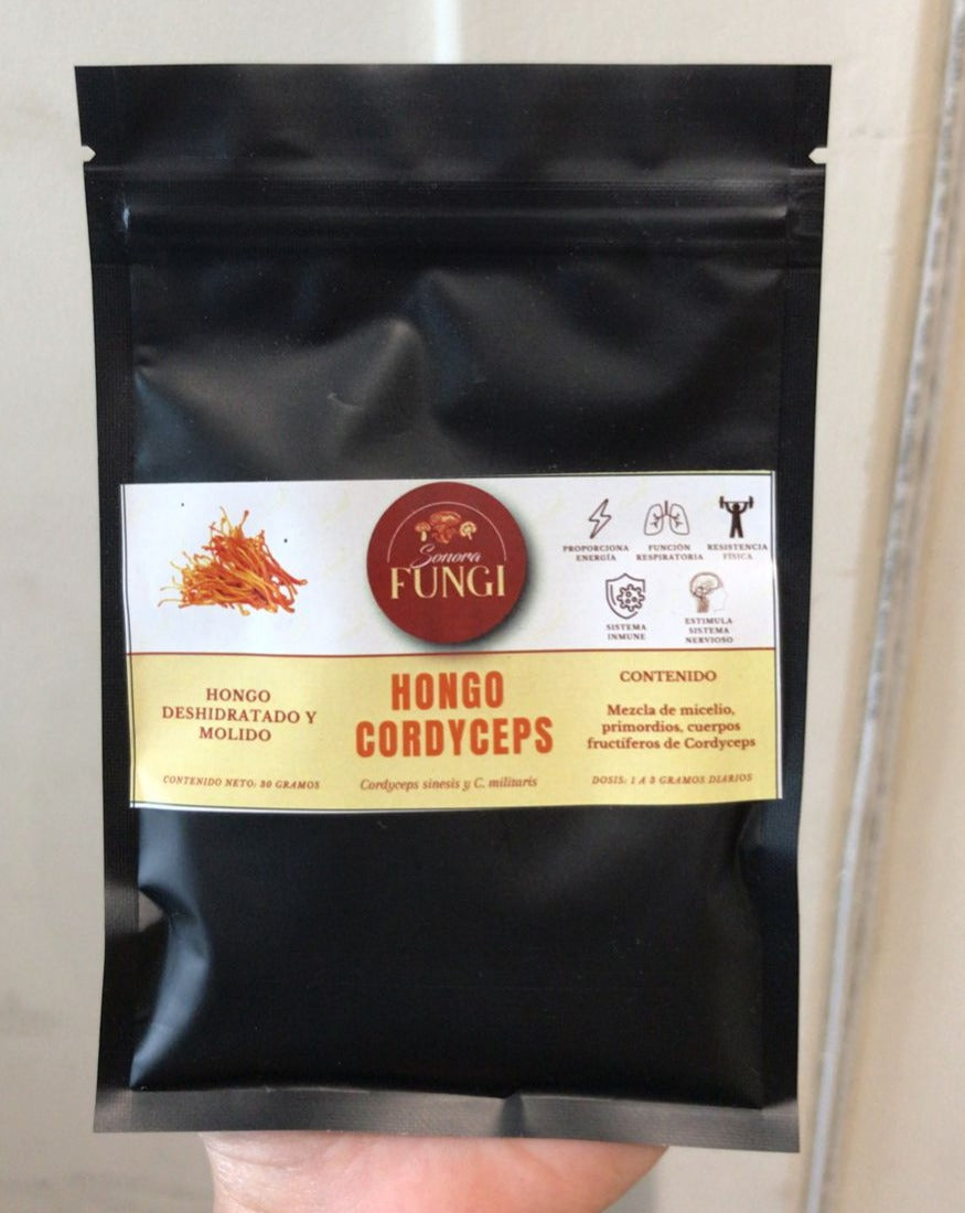 Hongo Cordyceps 30gr Sonora Fungi