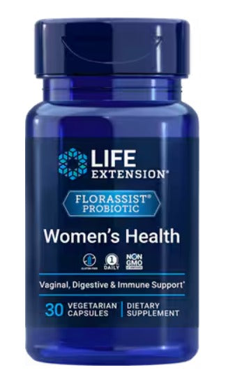 FLORASSIST® Probiotic Women's Health 30 vegetarian capsules LIFE EXTENSION