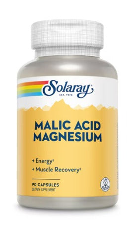 Solaray Malic Acid with Magnesium -- 90 Capsules