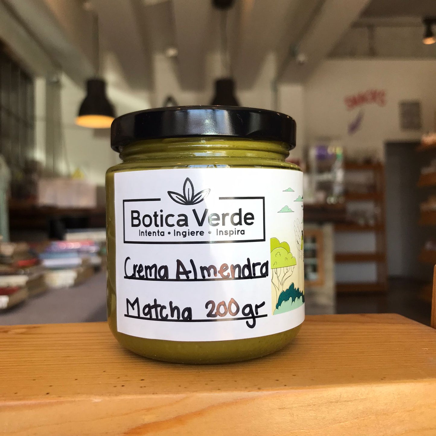 Crema Almendra Matcha 200gr