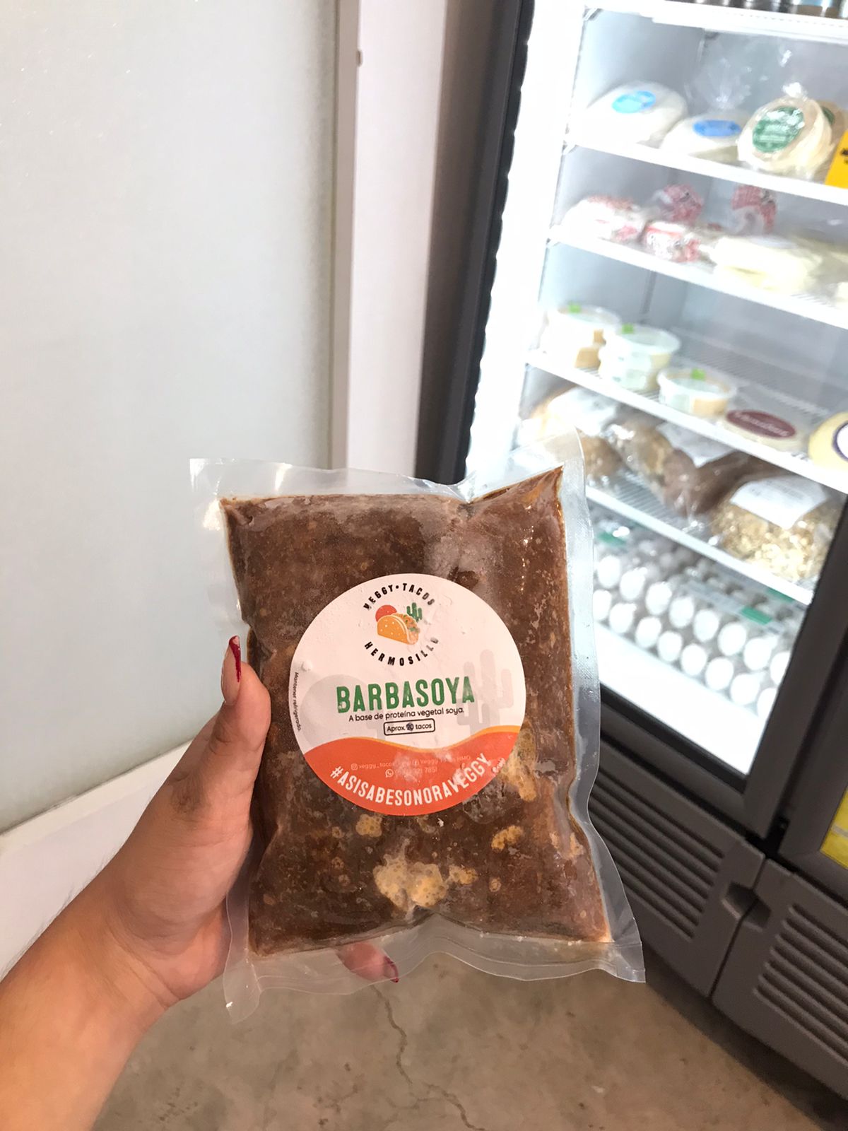 barbasoya 500ml carne vegana VEGGY TACOS