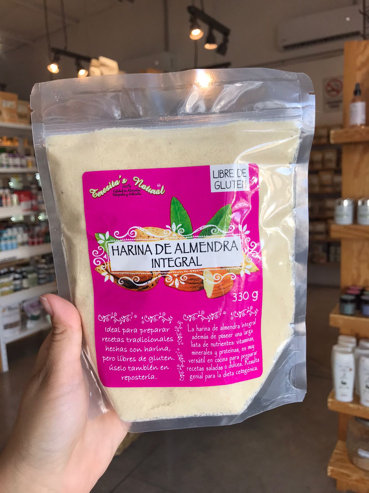 harina de almendra 330gr TERESITA'S NATURAL