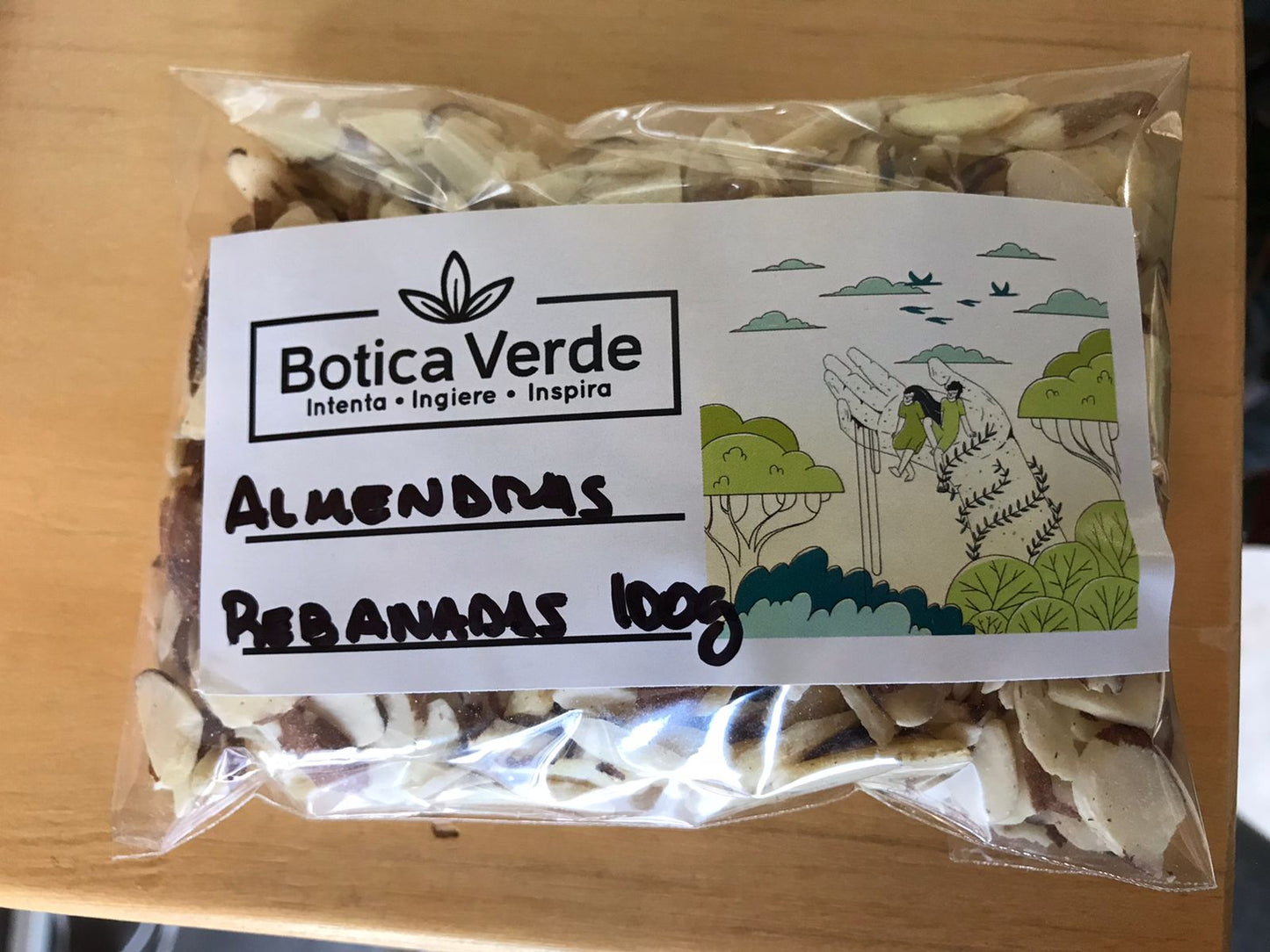 almendras rebanadas 100gr
