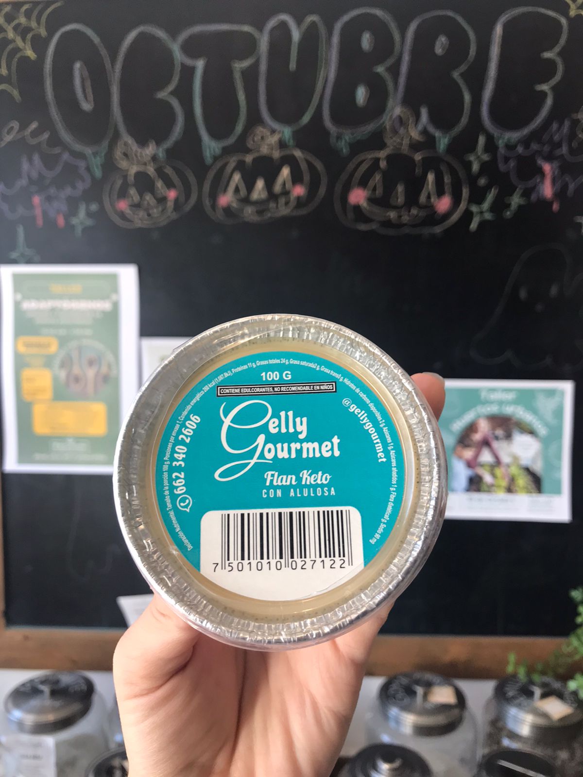 FLAN KETO CON ALULOSA GELLY GOURMET
