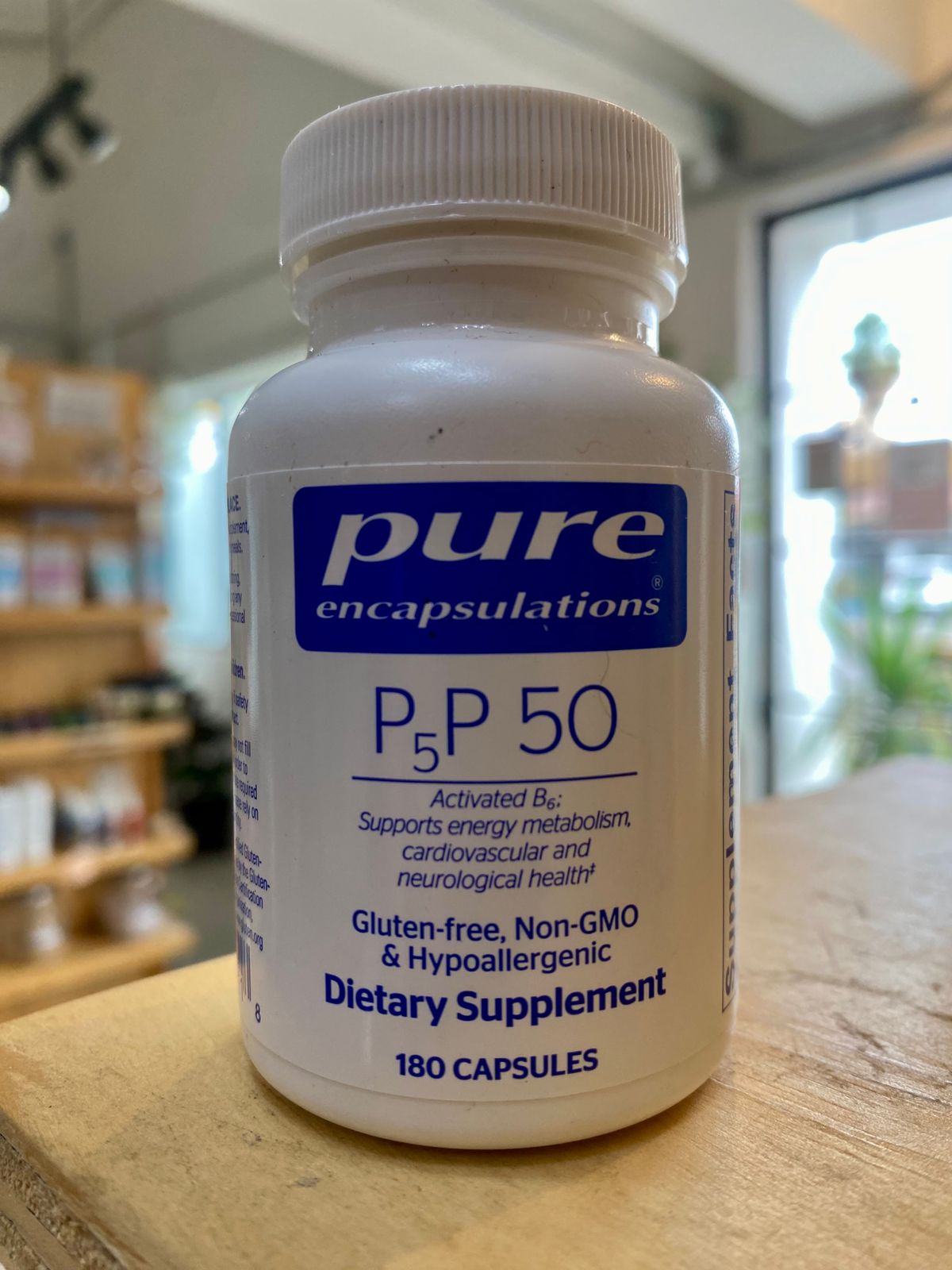 Pure Encapsulations P5P 50 - Activated Vitamin B6 -- 180 Capsules