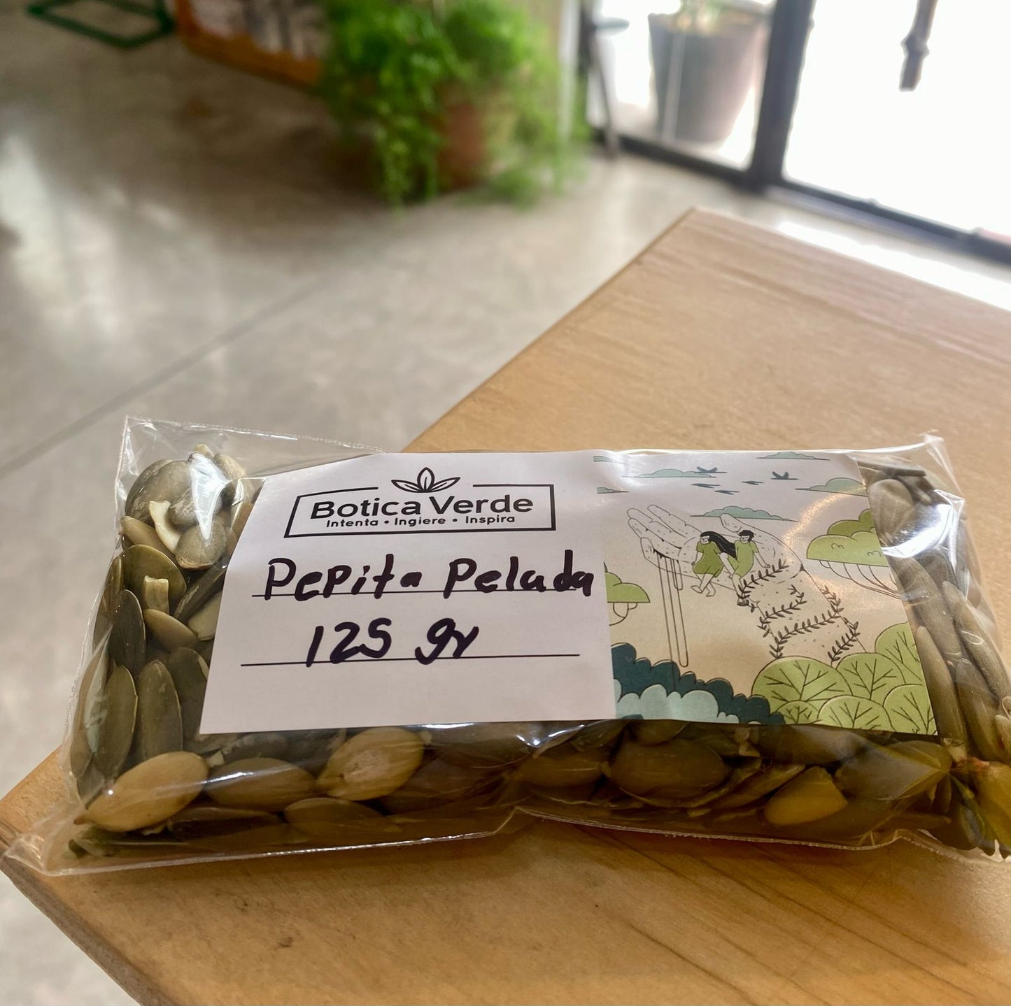 PEPITA PELADA 125 GR BOTICA VERDE