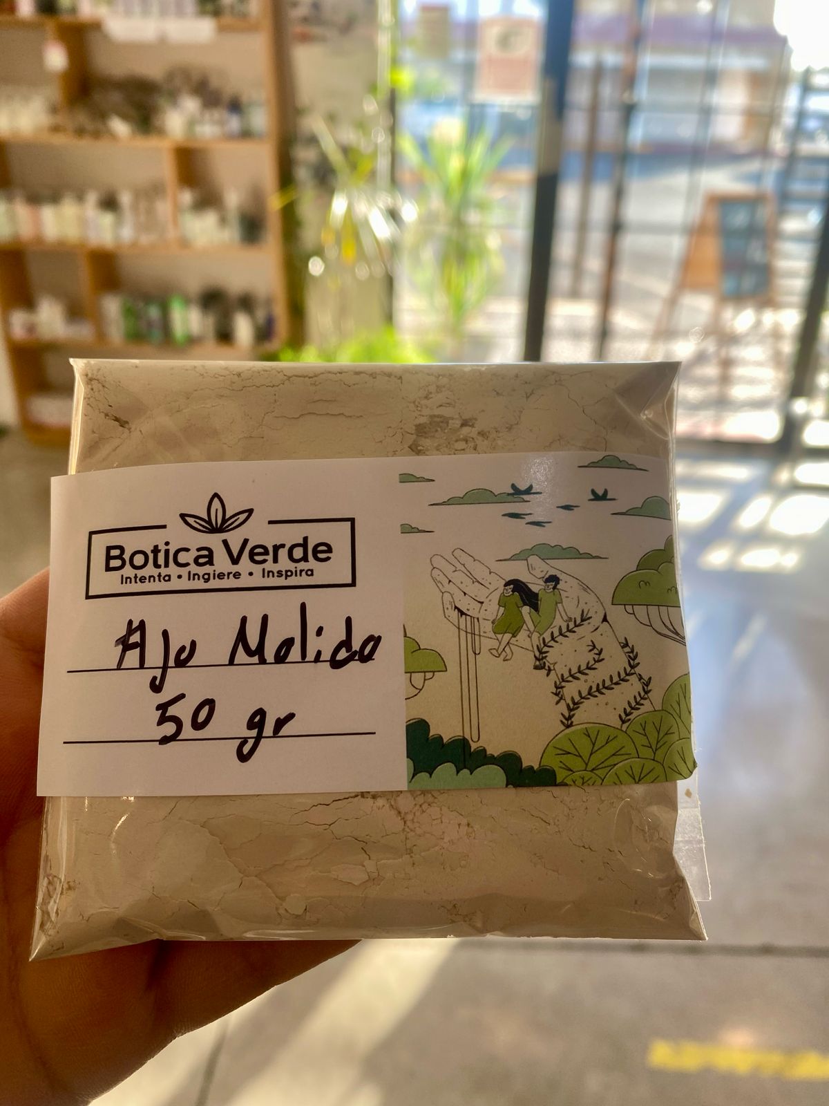 AJO MOLIDO 50 GR BOTICA VERDE