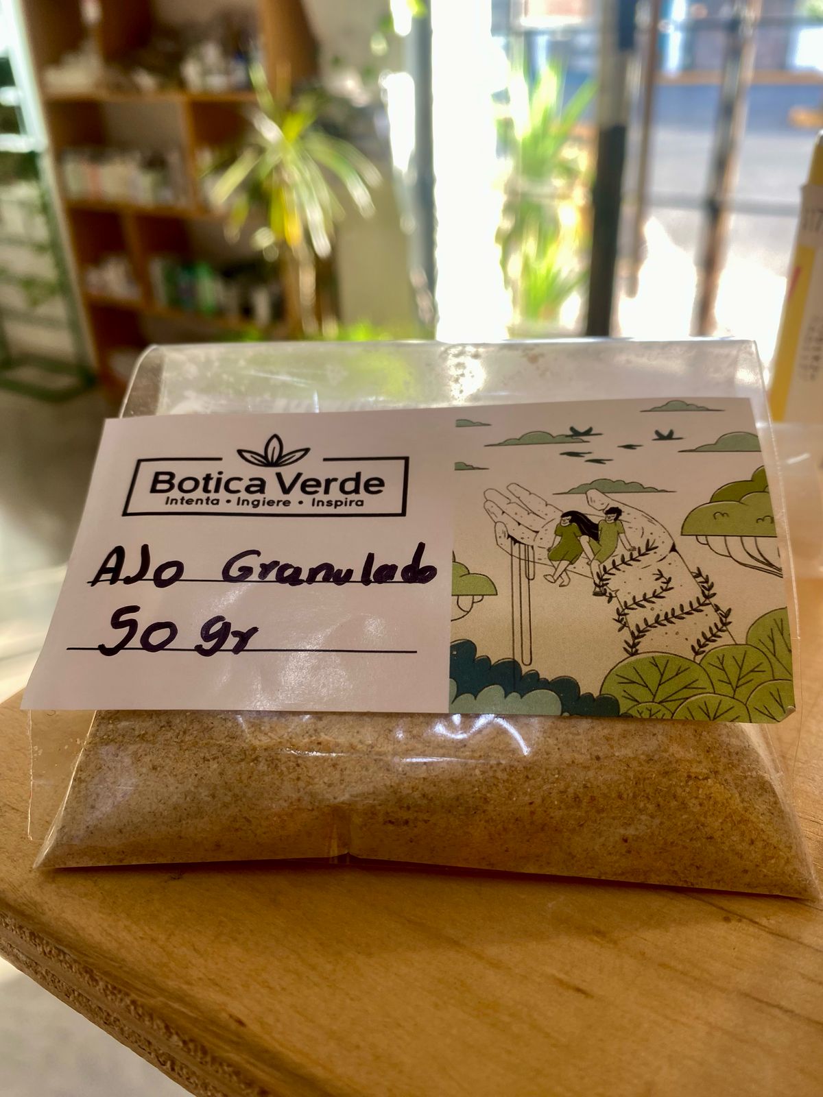 AJO GRANULADO 50 GR BOTICA VERDE
