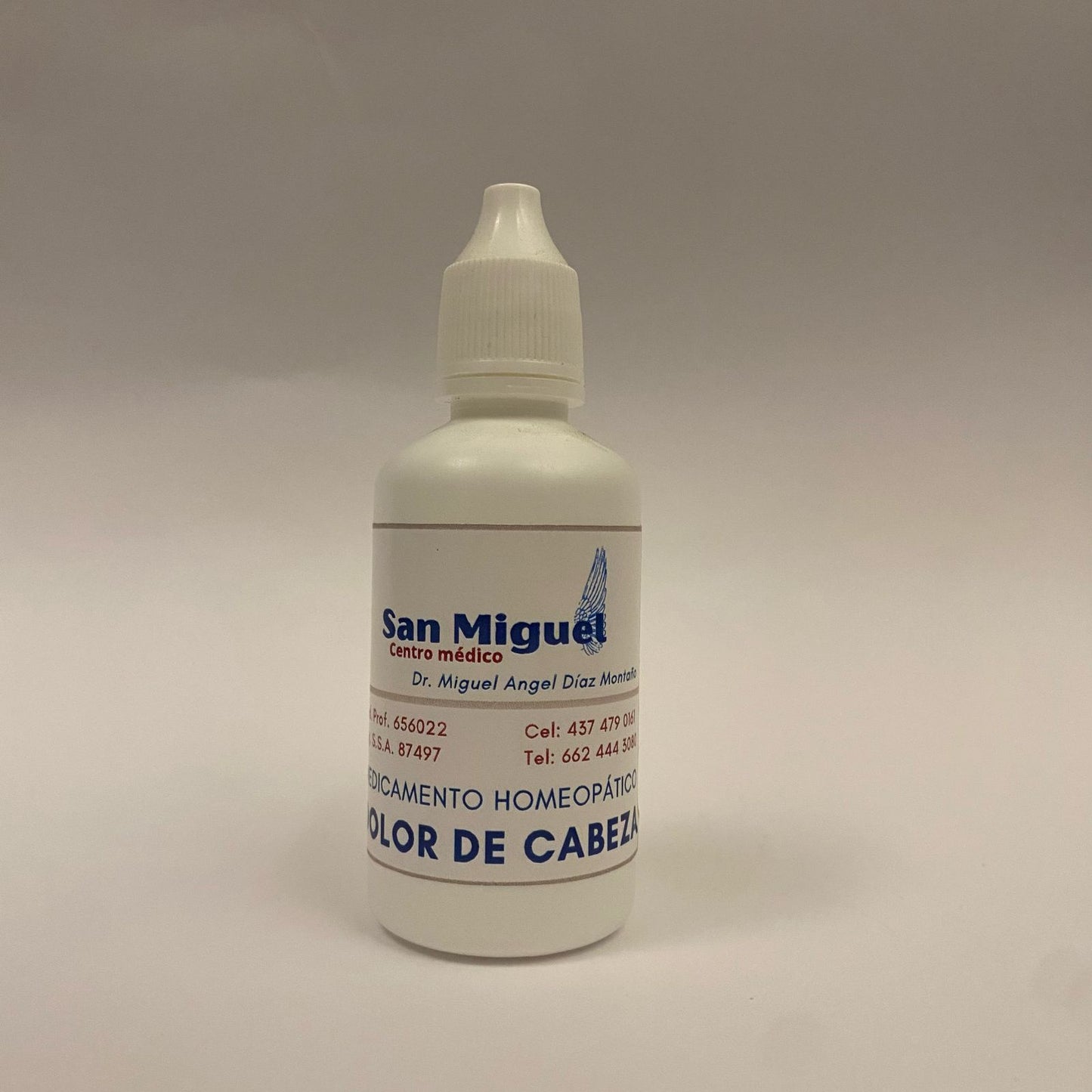 Medicamento Homeopático Dolor de Cabeza SAN MIGUEL