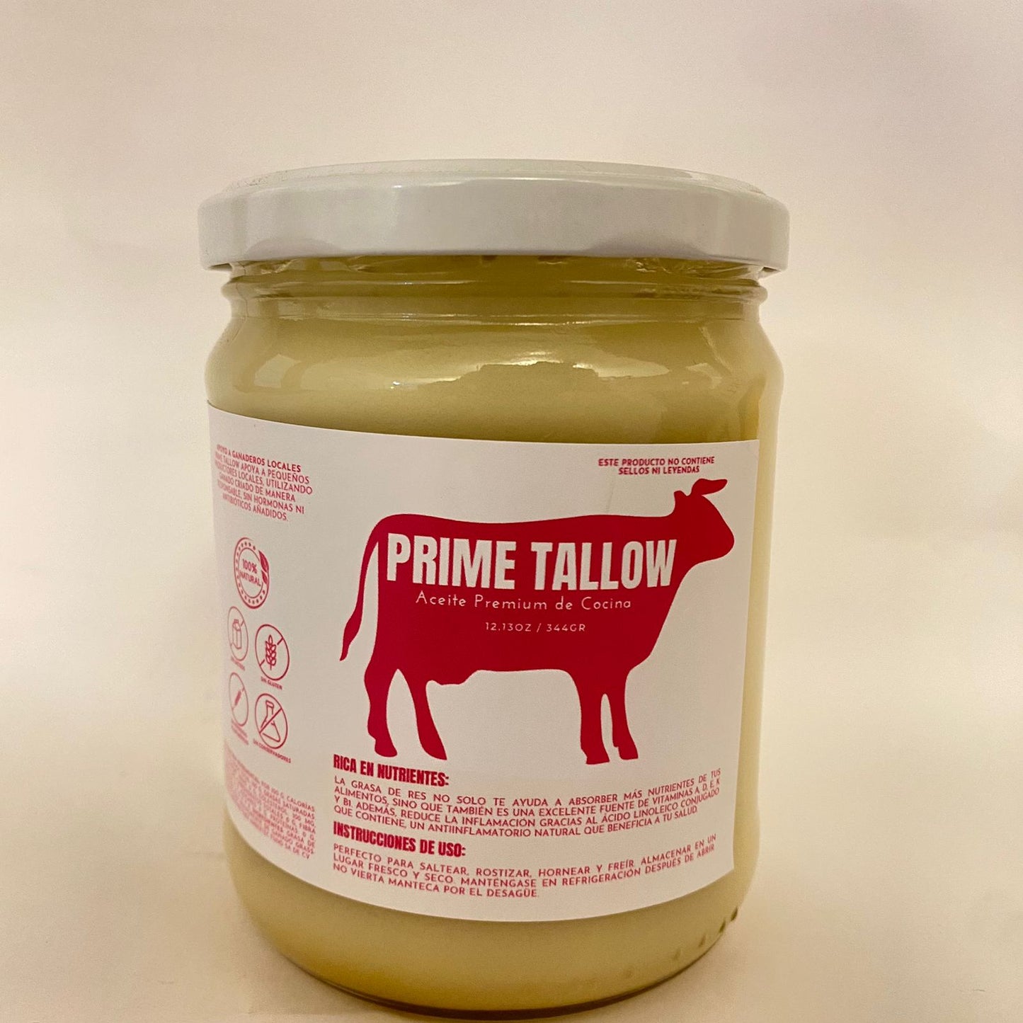 ACEITE PREMIUM DE COCINA 344 GR PRIME TALLOW