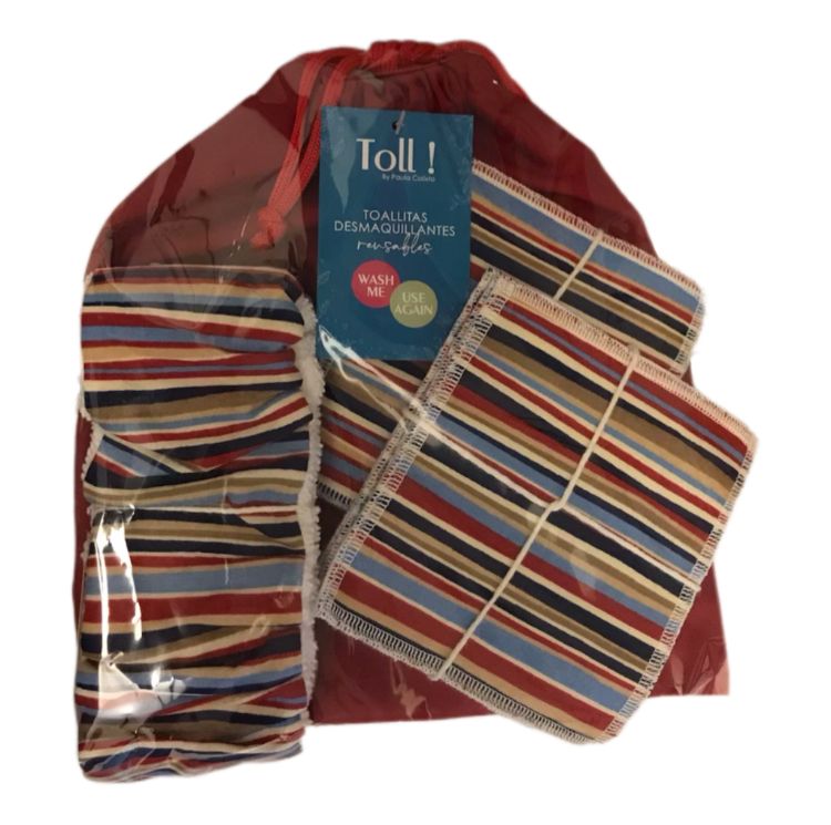 SET DESMAQUILLANTE REUSABLE TOLL BY PAULA CALIXTO