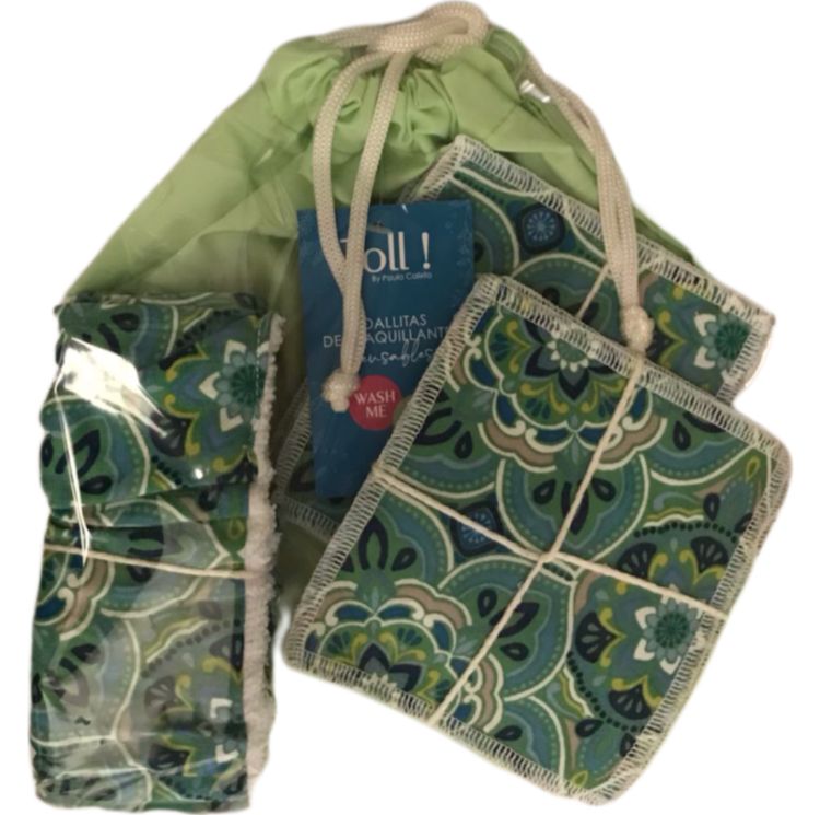SET DESMAQUILLANTE REUSABLE TOLL BY PAULA CALIXTO
