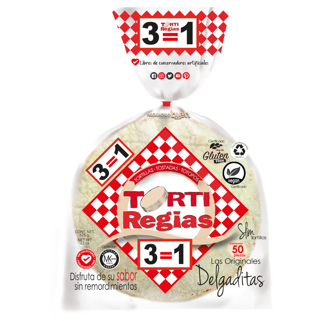 Tortillas de maiz blanca