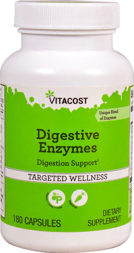 Vitacost Digestive Enzymes 180 Capsules