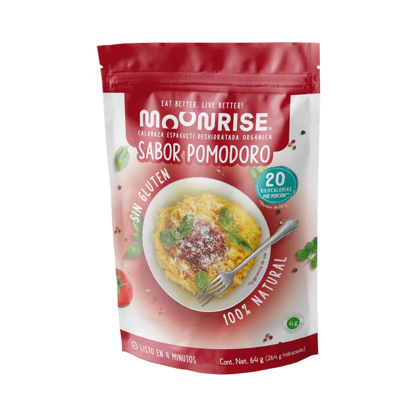 Moonrise Espagueti Pomodoro Sin Gluten 50gr