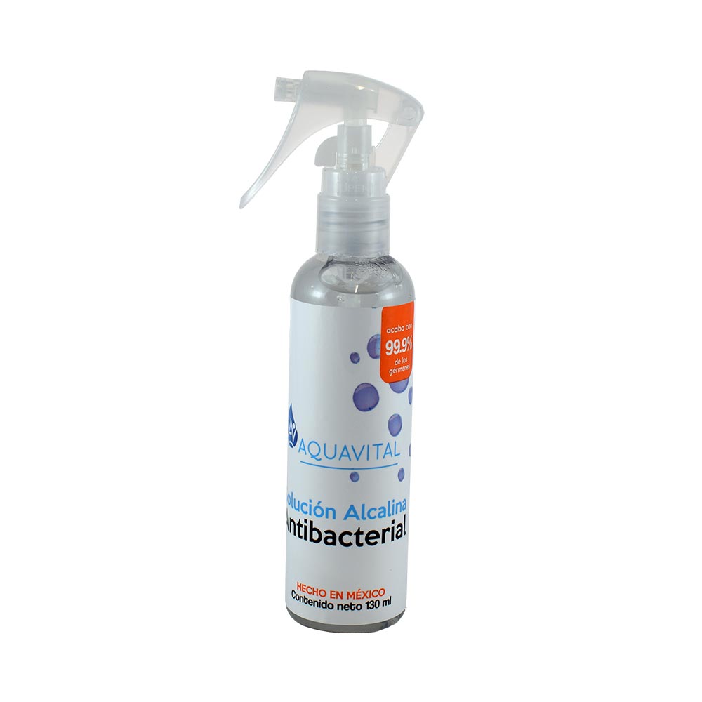 Solución alcalina antibacterial