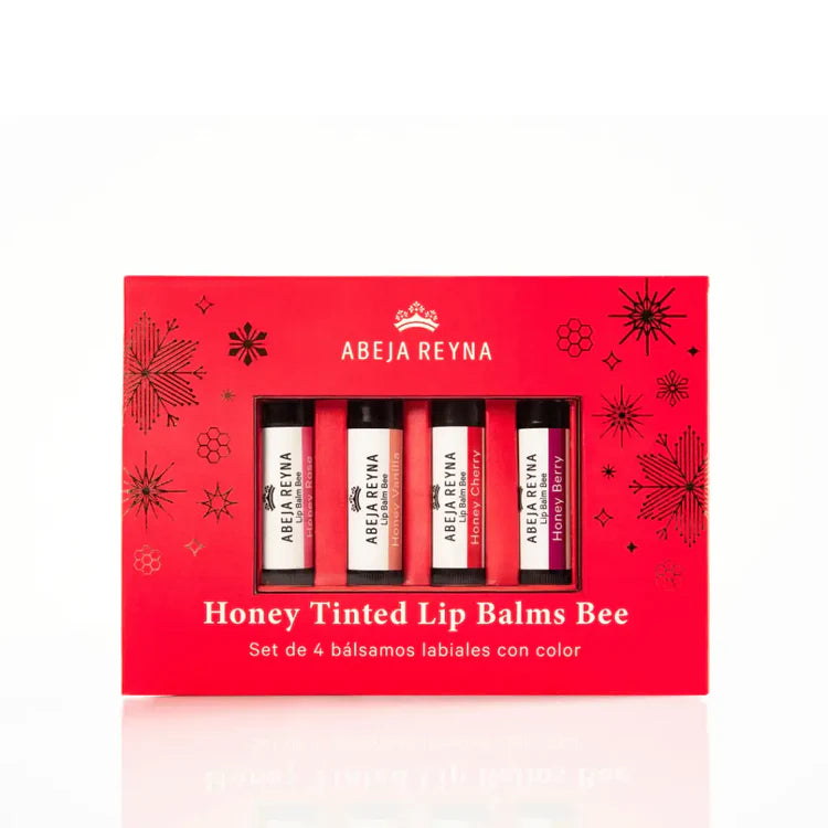 Honey Tinted Lip Balms Bee Edición Limitada de Navidad ABEJA REYNA