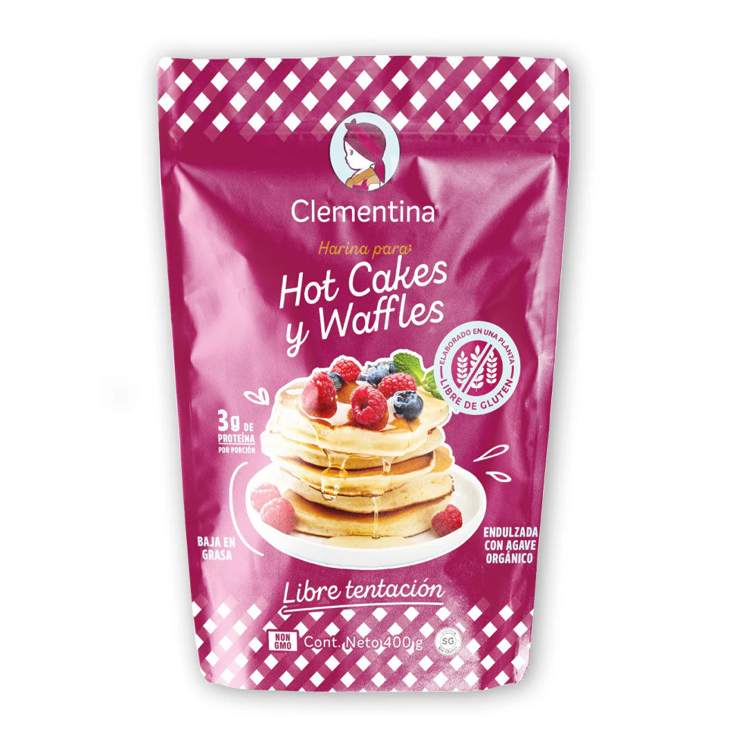 hot cakes y waffles clementina 400gr