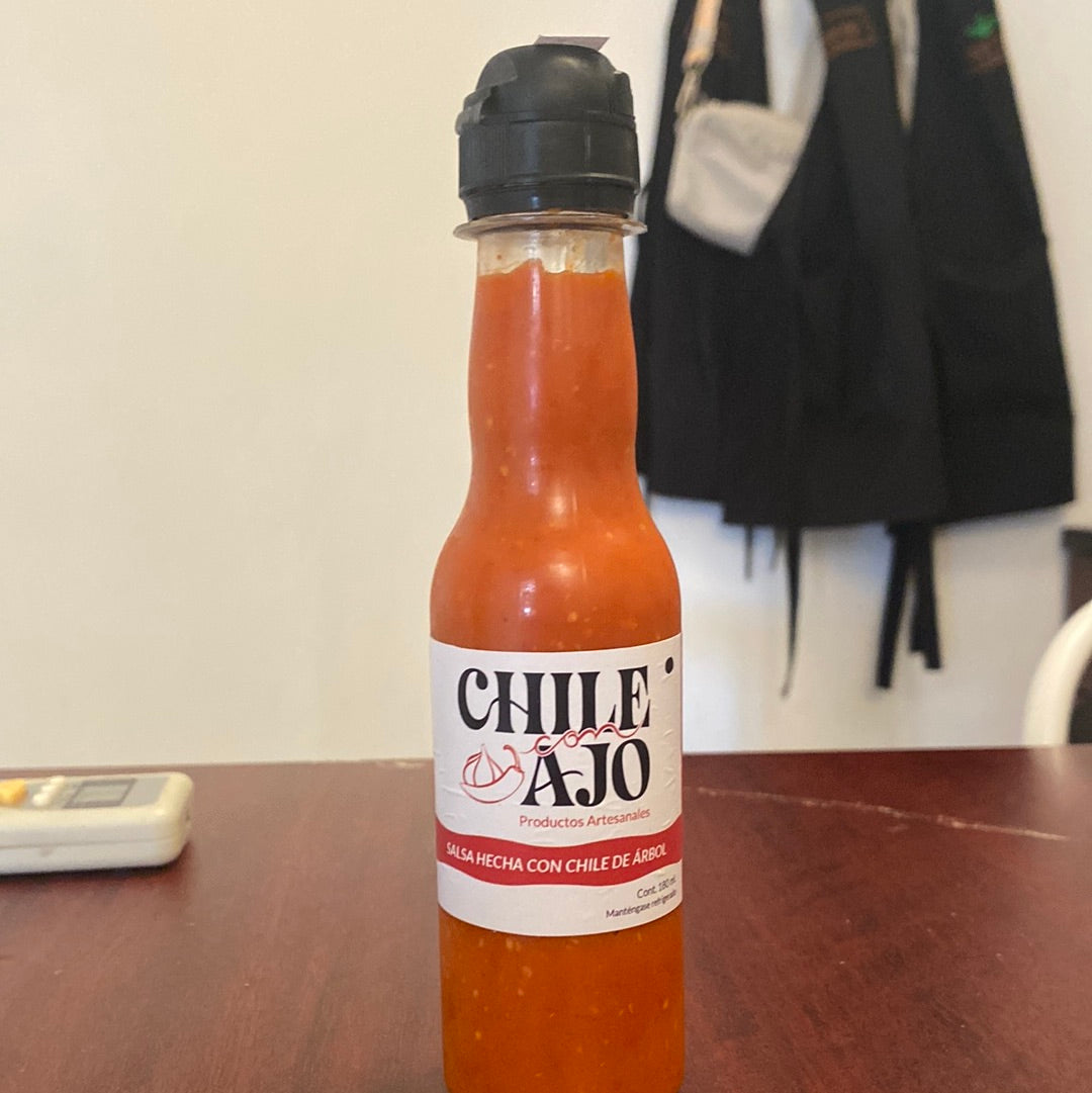 Salsa chile con ajo 180ml