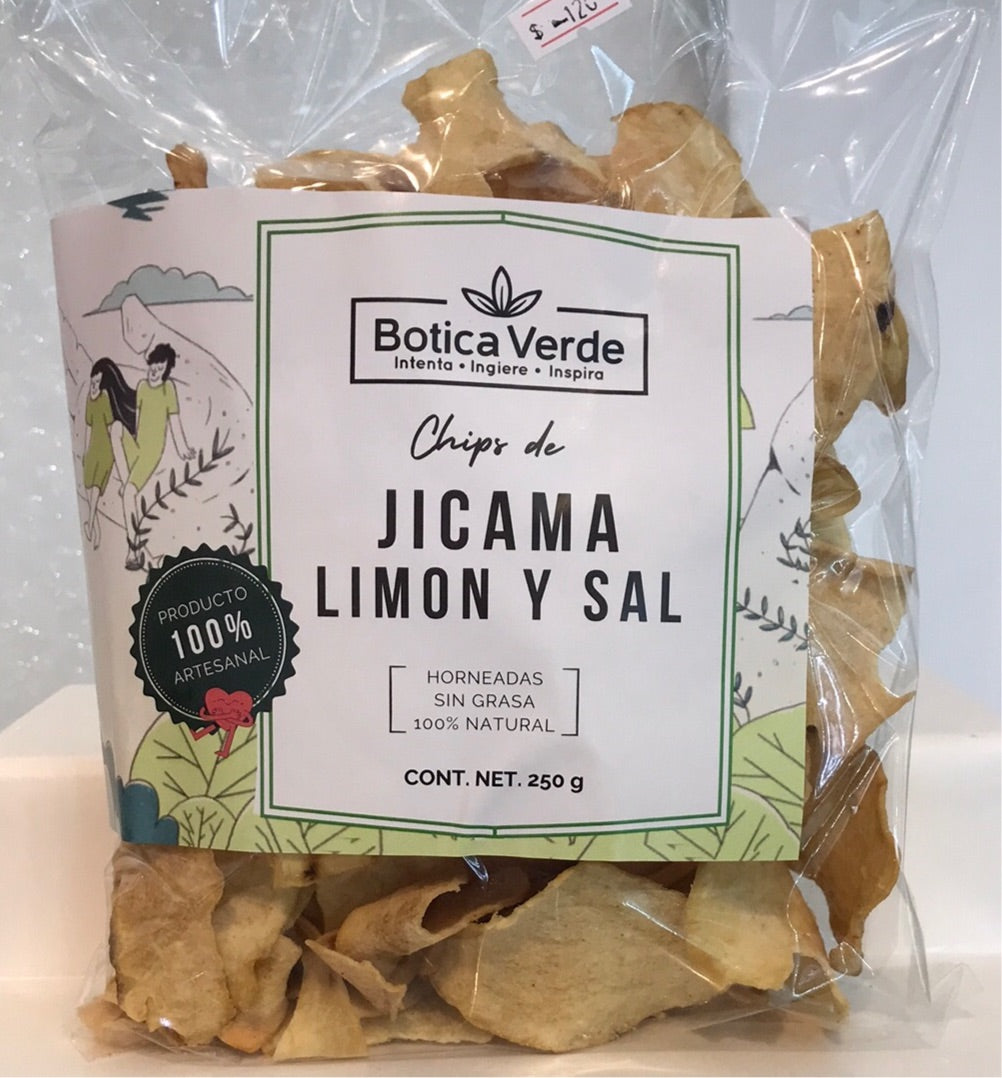 Jícama con limón y sal 250gr
