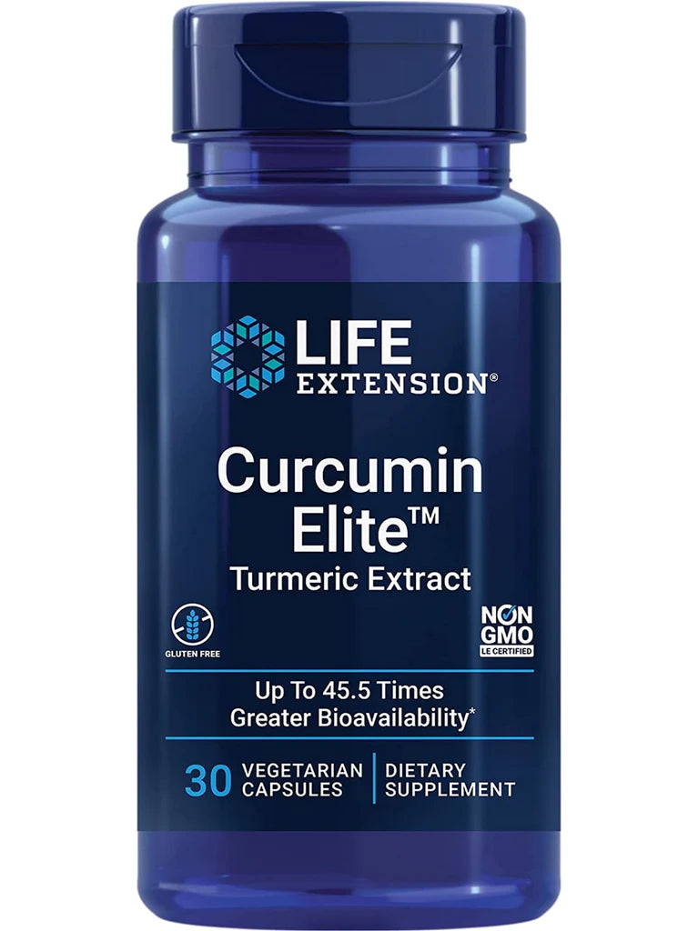 Curcumin Elite Turmeric Extract 30 vegetarian caps. LIFE EXTENSION