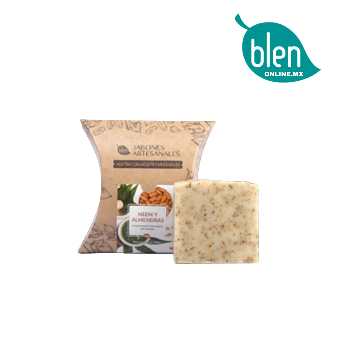 jabon neem y almendras blen
