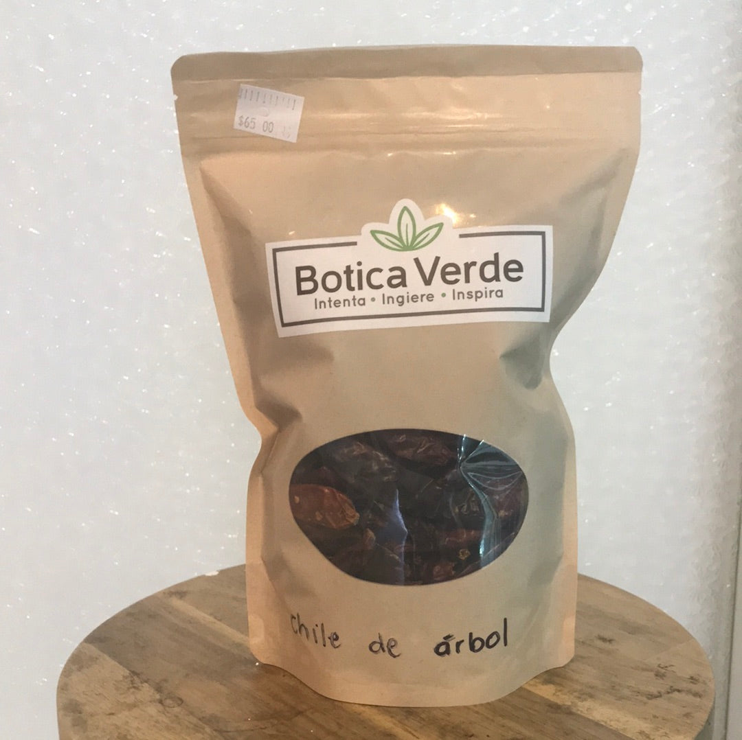 Chile de árbol 200 g BOTICA VERDE