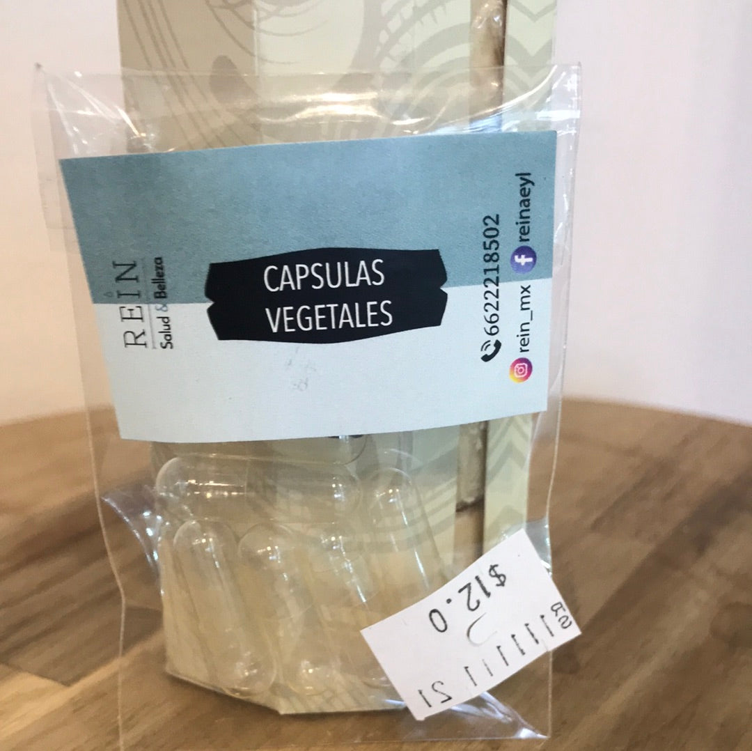 Capsulas vegetales tamaño 00