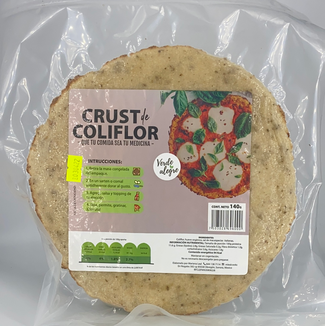CRUST DE COLIFLOR 140g
