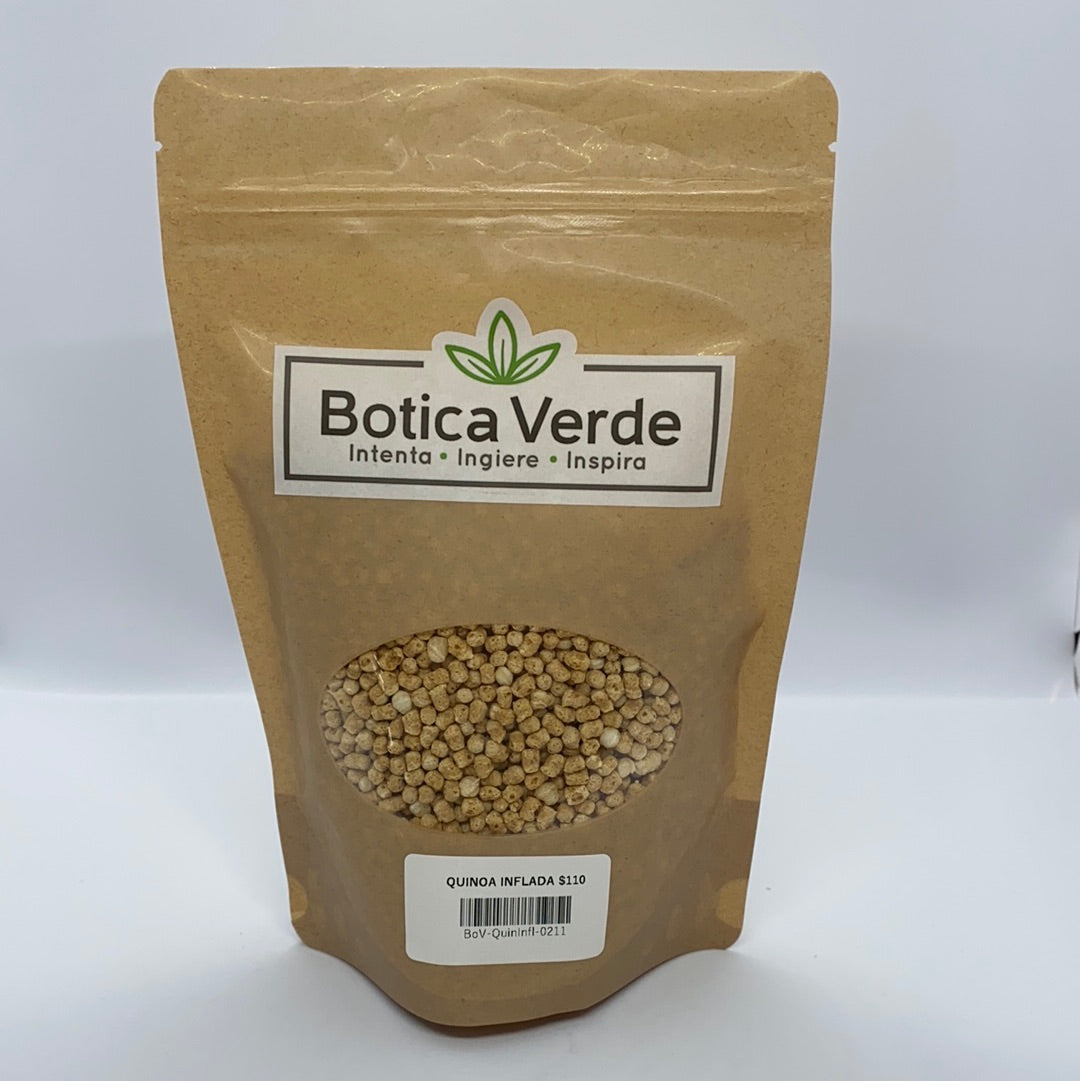 Quinoa inflada