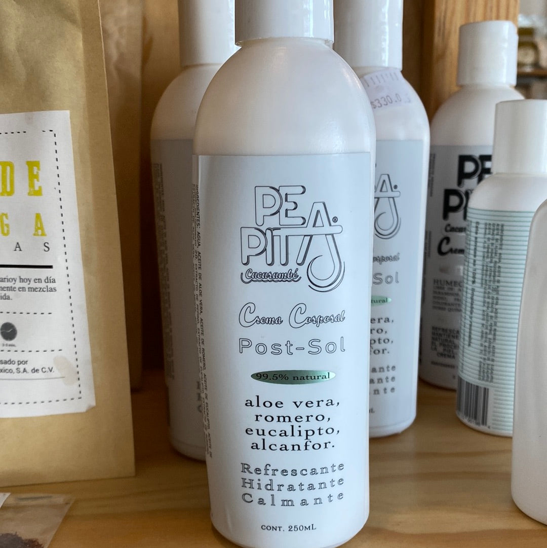 Crema corporal post sol piel expuesta 240ml