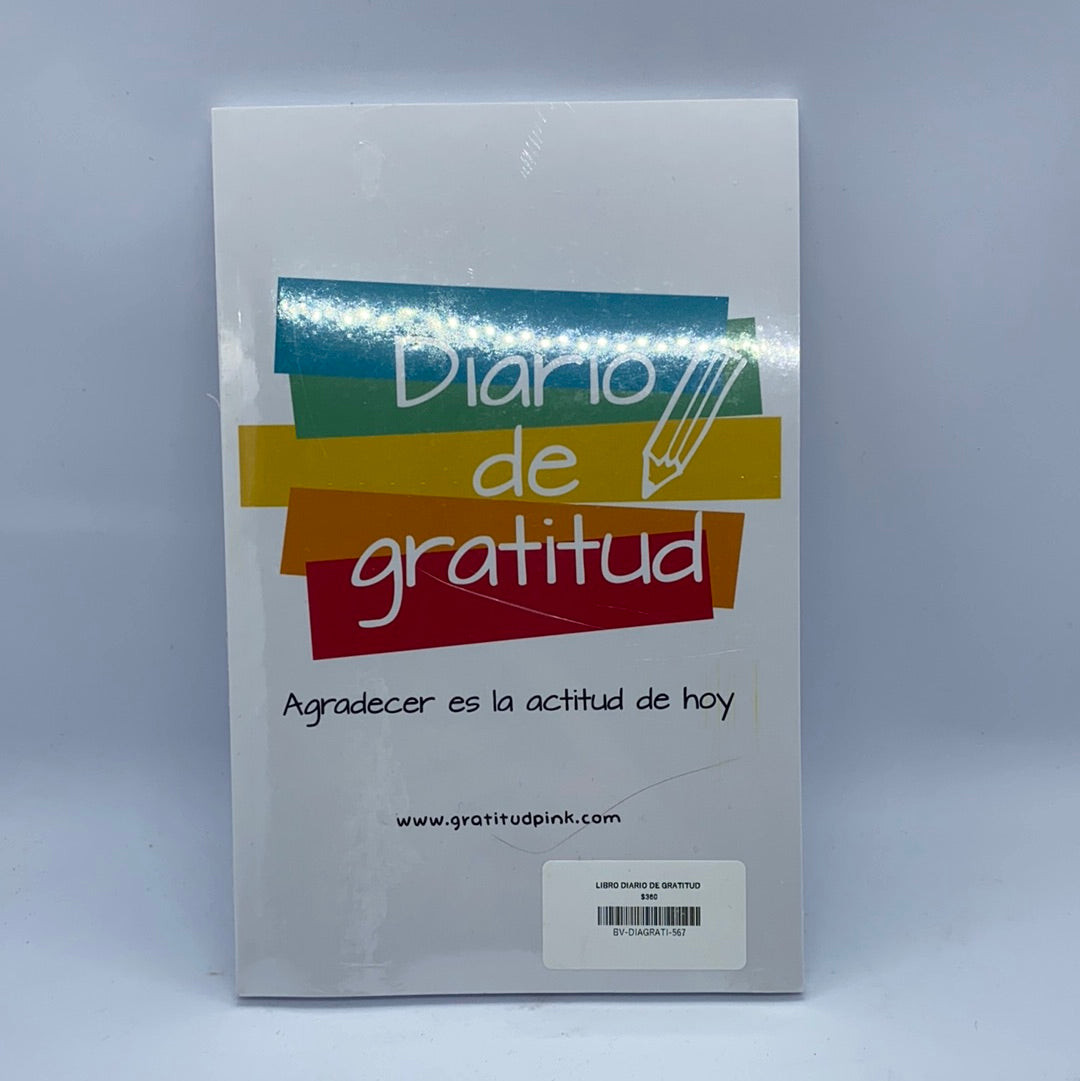 Diario De La Gratitud Libro "Diario de gratitud" – Botica Verde