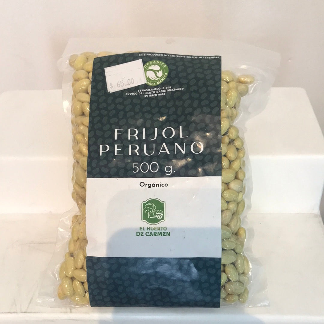 Frijol Peruano orgánico 500 g EL HUERTO DE CARMEN