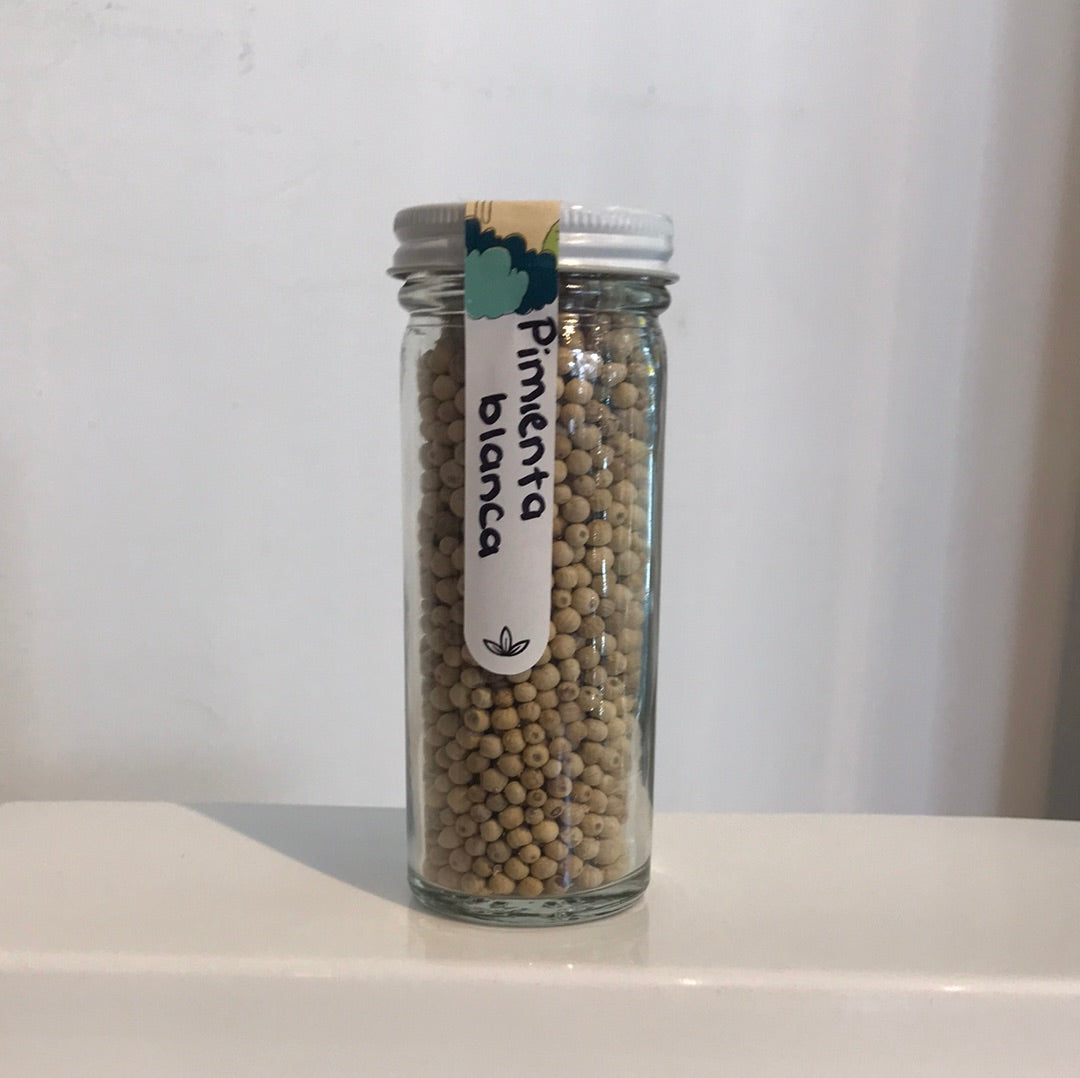 Pimienta blanca frasco