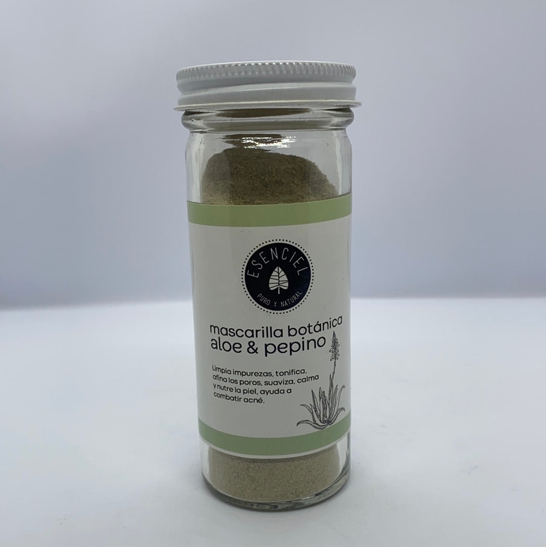 MASCARILLA ALOE Y PEPINO
