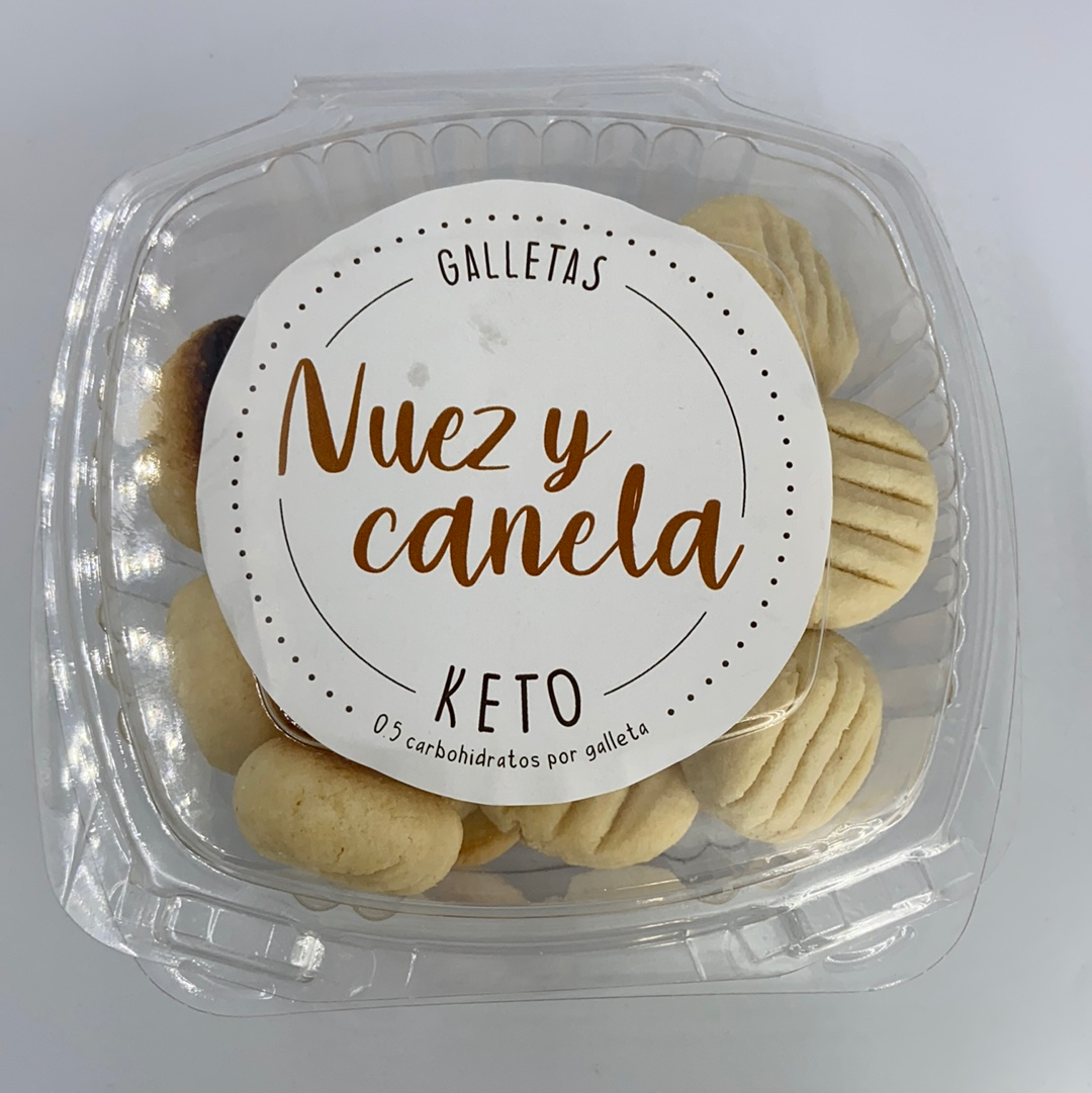Galletas de mantequilla (caja) Nuez y canela