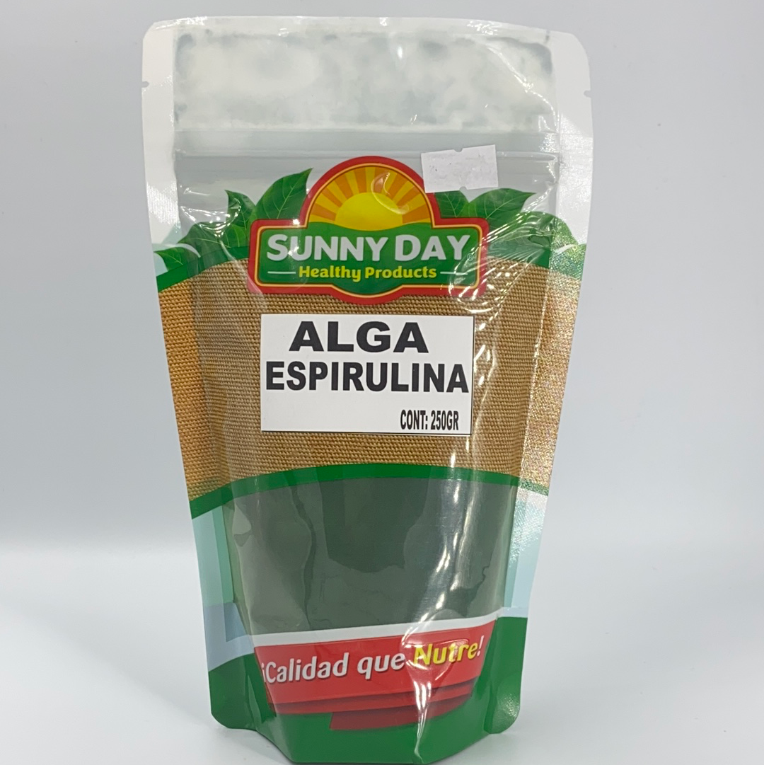 Alga Espirulina 250 g SUNNY DAY