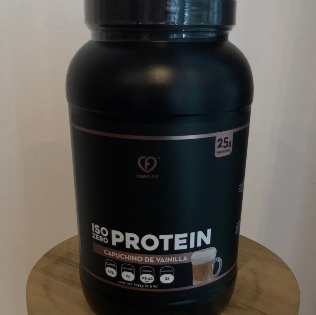 Isozero protein capuchino de vainilla CAROFIT