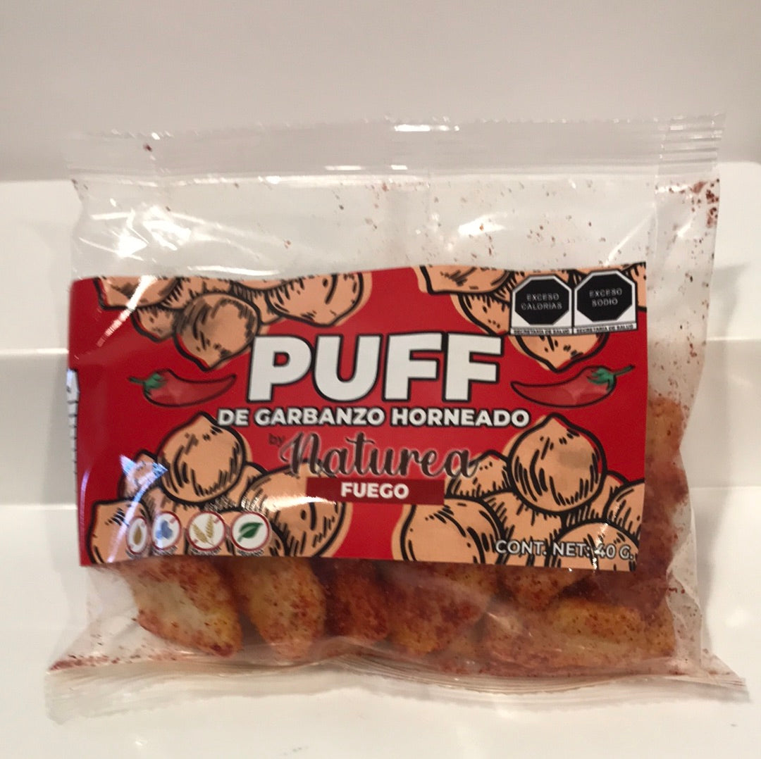 Puff de garbanzo