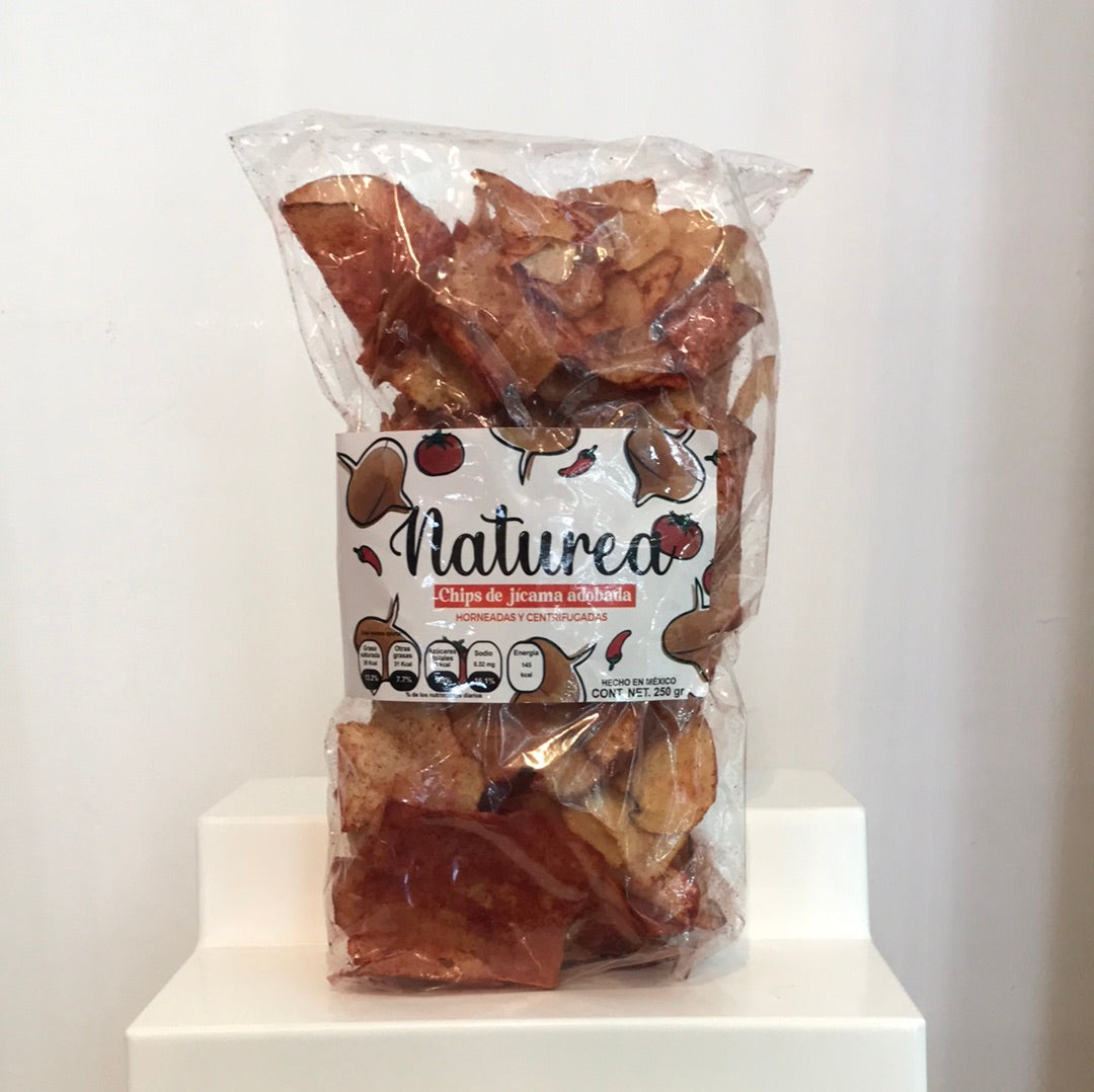 NATUREA CHIPS JICAMA ADOBADA 250GR