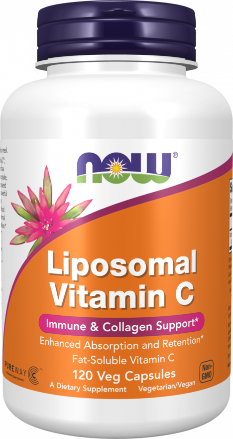 NOW Liposomal Vitamin C 120 Veg Capsules