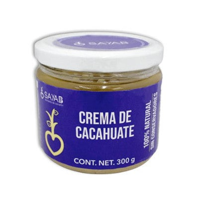 CREMA DE CACAHUATE 300 G SAYAB